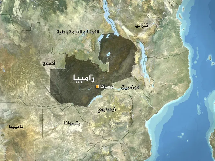 حين لا تموت الخصومة: جنازة إدغار لونغو تثير أزمة سياسية في زامبيا 2 خريطة زامبيا